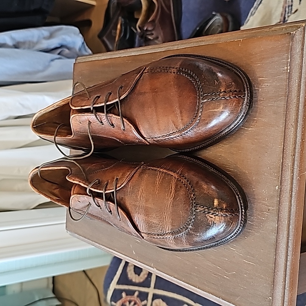 Salvatore Ferragamo men's leather shoes
